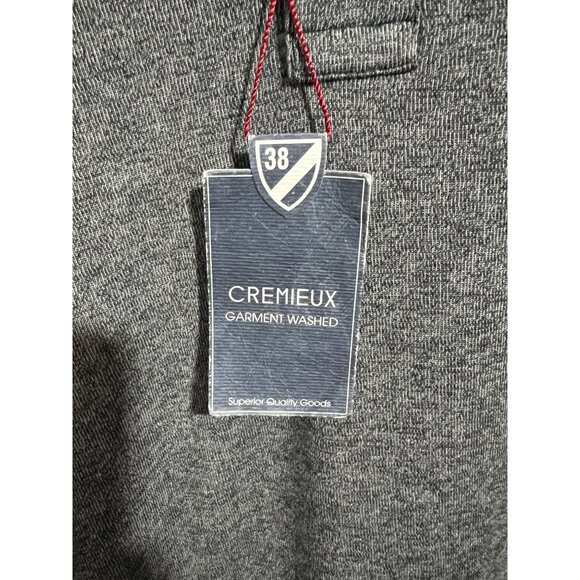 Cremieux Garment Washed Heather Gray Henley Long Sleeve Shirt Mens Size xxl - Picture 5 of 10